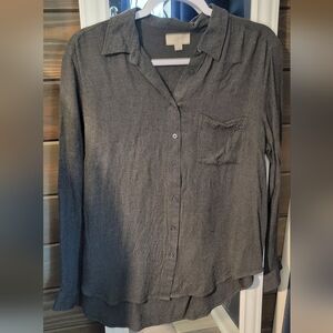 Loft Long Sleeve Button Down